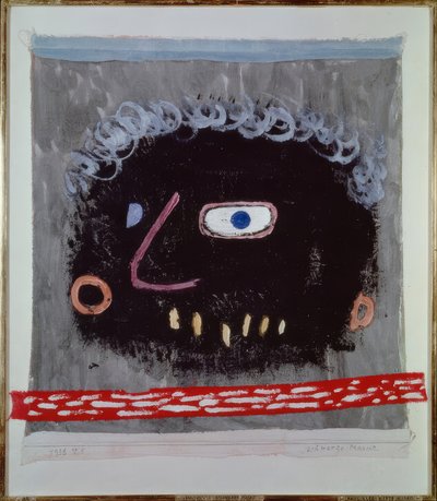 Sort maske af Paul Klee