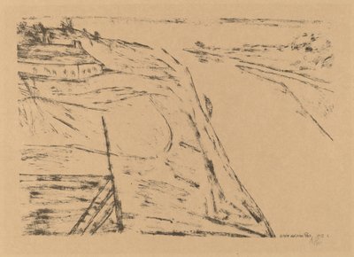 Udsigt over en flod af Paul Klee