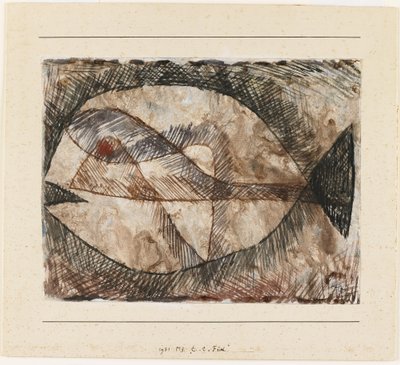 C. - C. = Fisk af Paul Klee