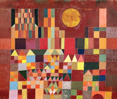 Slot og Sol af Paul Klee