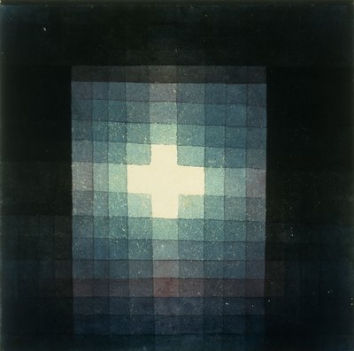 Kristen gravkors billede af Paul Klee