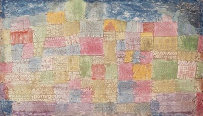 farverige landskaber; Farverige landskaber af Paul Klee