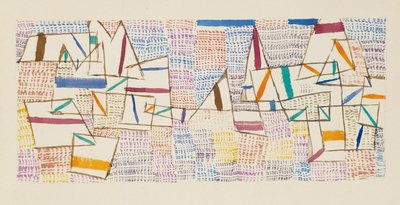 Kyster af Provence 7, 1927. af Paul Klee