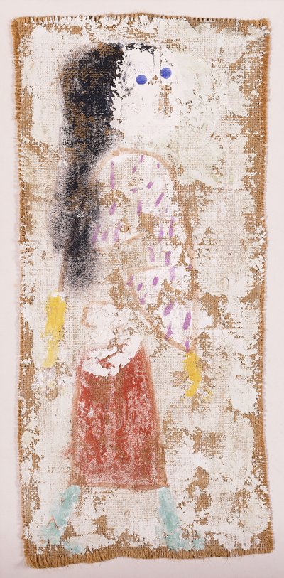 D.Z. som en pige; D.Z. i en pigerolle af Paul Klee