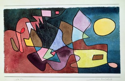Dramatisk Landskab af Paul Klee