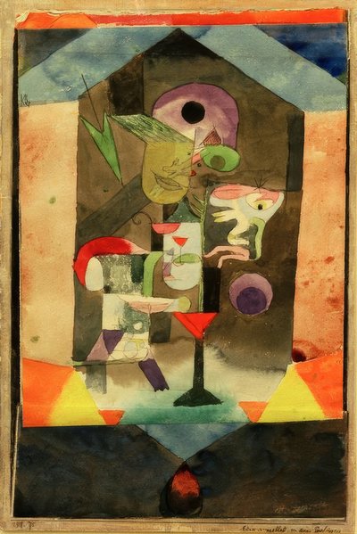 Hukommelsesbillede af en undfangelse af Paul Klee