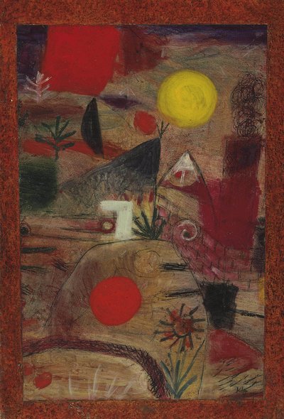 Fejring og undergang, 1920. af Paul Klee