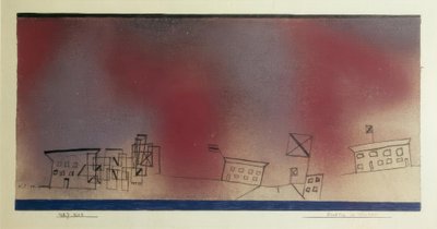 Festivaldag om vinteren af Paul Klee