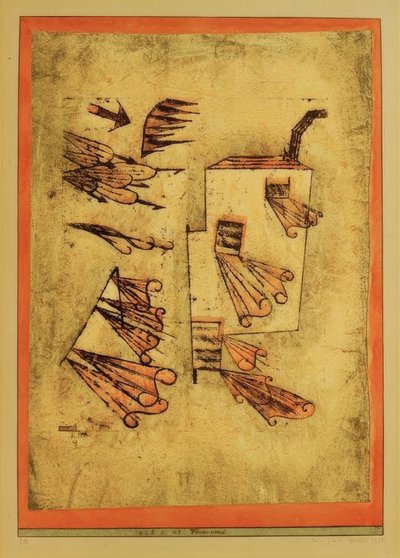 Firewind af Paul Klee