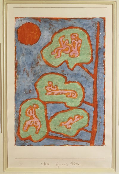 Figurative Blade af Paul Klee
