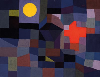 Ild ved fuldmåne af Paul Klee