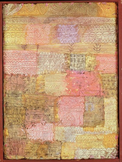 Florentinsk boligområde af Paul Klee