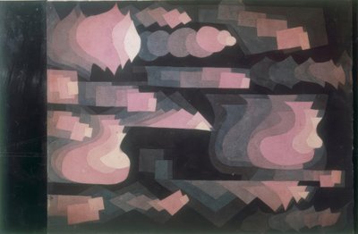 Fuge i rødt af Paul Klee