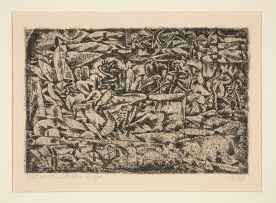 Lidenskabens Have s. 13 af Paul Klee