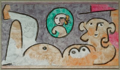 Gedanken an Nachkommenschaft - Tanker om afkom (akvarel) af Paul Klee