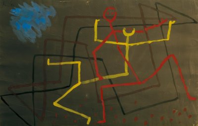 Gul er underlagt af Paul Klee