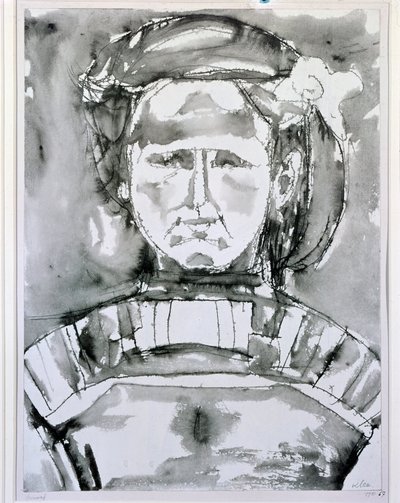 Hannah (olie på lærred, 20. århundrede) af Paul Klee