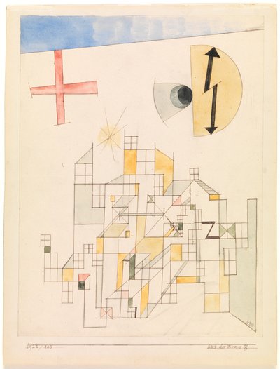 Haus der Firma Z (Firmaet Zs hus) af Paul Klee