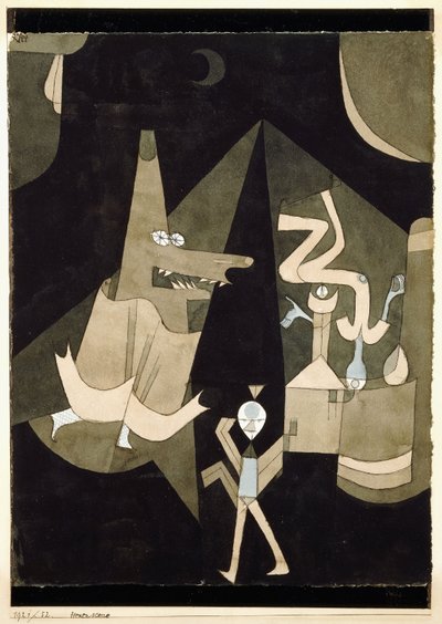 Hexen-scene af Paul Klee
