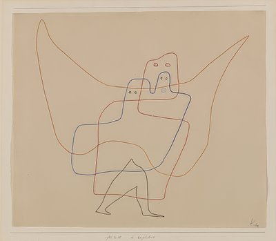 I Engelshut. 1931 af Paul Klee