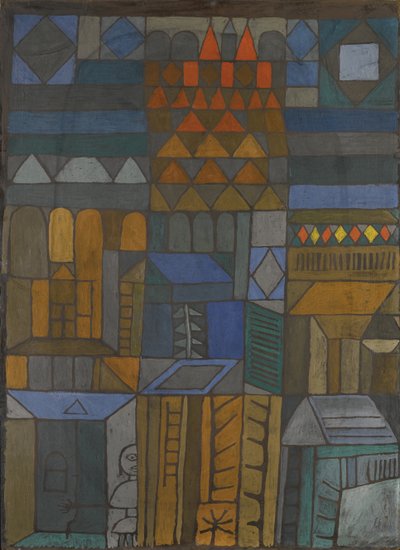 Begyndende kølighed, 1937 af Paul Klee
