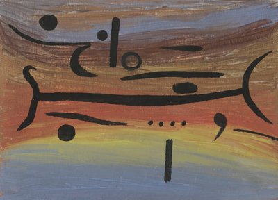 Instrumenter, 1938. af Paul Klee