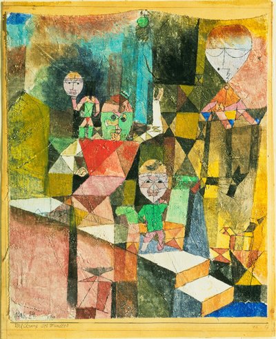 Introducing the Miracle Introducing the Miracle, 1916. af Paul Klee