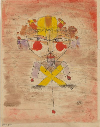 Jumping Jack, 1919. af Paul Klee