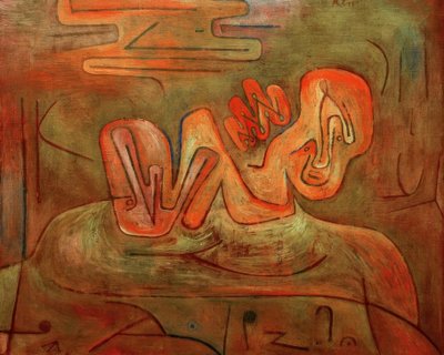 Sphinx-katastrofe af Paul Klee