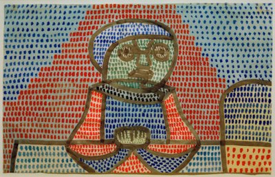 Dreng ved bordet af Paul Klee