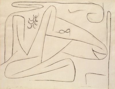 Hovedet af et dyr af Paul Klee