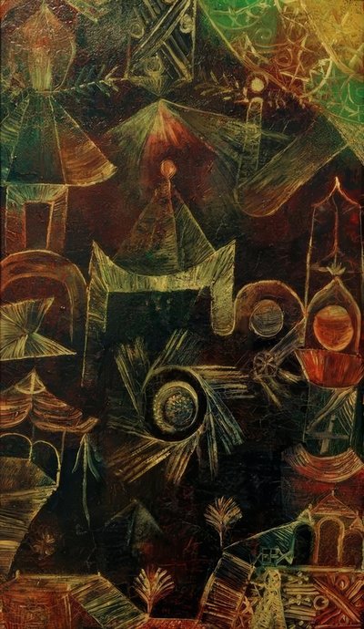 Kosmisk arkitektur af Paul Klee
