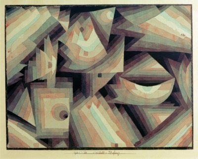 Krystal graduering af Paul Klee