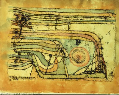Landskab i Pankenton af Paul Klee