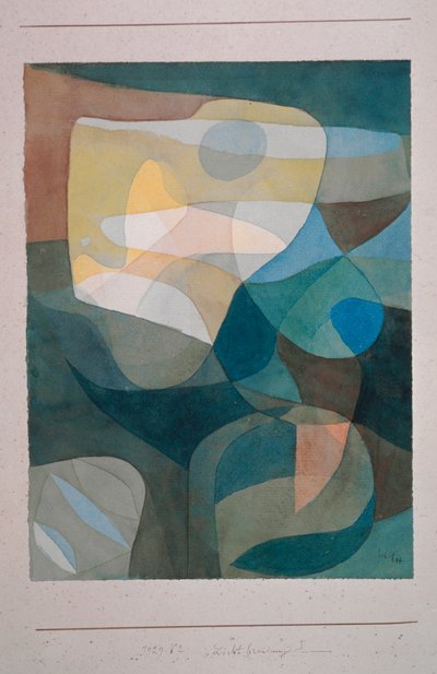 Light Broadering I, 1929. af Paul Klee