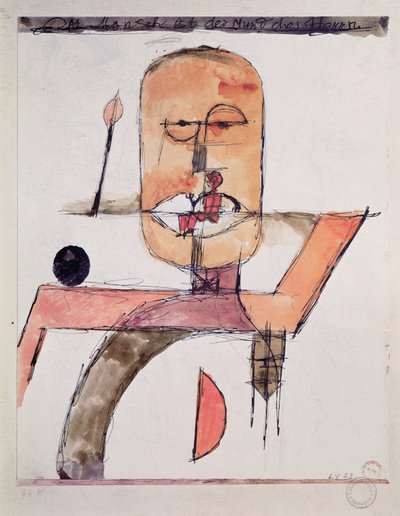 Mennesket er Herrens mund af Paul Klee