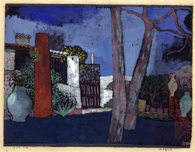 Mazzarò, 1924. af Paul Klee