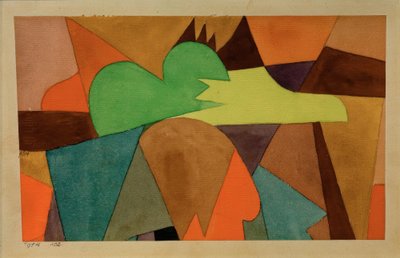 Med d. brune spidser af Paul Klee