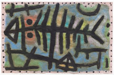 Mud-Woodlouse-Fish (slump-søens ståhej) af Paul Klee