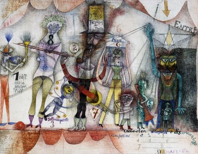 Musik på messen af Paul Klee
