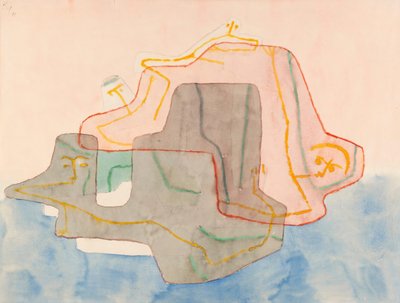 Myten om en ø, 1930. af Paul Klee