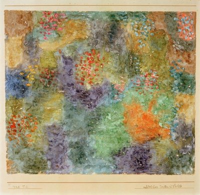 Den nordlige have i blomst af Paul Klee