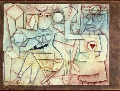 Gammel Kærlighedssang; gammel kærlighedssang af Paul Klee