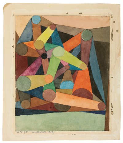 Åbent bjerg af Paul Klee