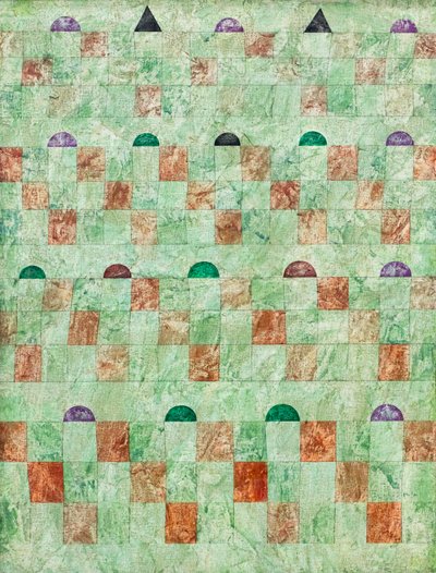 Palads i fire dele af Paul Klee