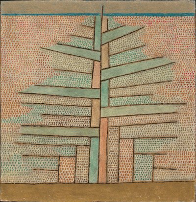 Fyrretræ af Paul Klee