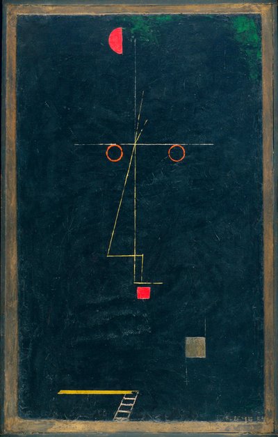 Portræt af en rullator af Paul Klee