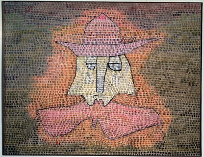 Portræt af pastor Kol - Maleri af Paul Klee