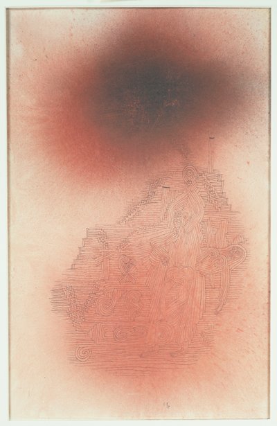 Optakt til Golgata af Paul Klee