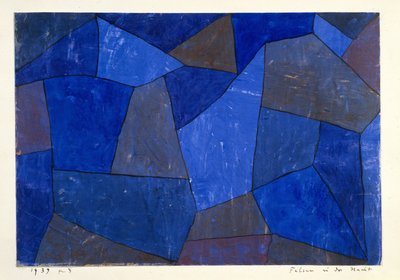 Rocks at Night, 1939. af Paul Klee